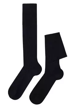 Гольфы LONG RIBBED Calzedonia, синий
