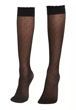 Гольфы PATTERNED Calzedonia, цвет black