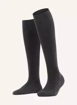 Гольфы softmerino из шерсти мериноса Falke, серый