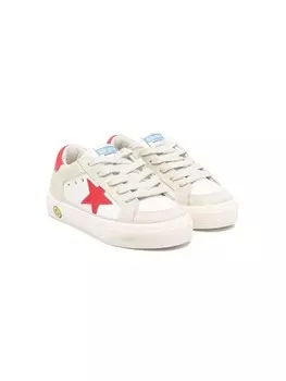 Golden Goose Kids майские кроссовки, белый