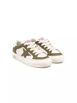 Golden Goose Kids майские кроссовки, белый