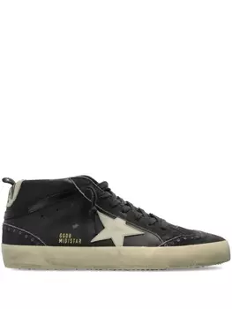 Golden Goose кроссовки с логотипом, черный