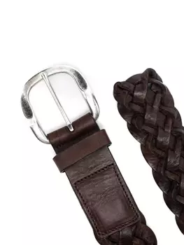 Golden Goose ремень Waves, коричневый