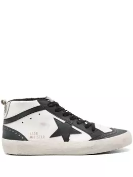Golden Goose высокие кеды Mid Star, белый
