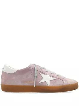 Golden Goose звездно-детализированные кроссовки, розовый