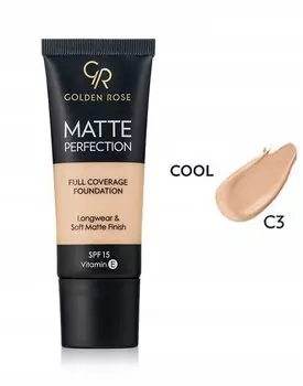 GOLDEN ROSE FOUNDATION MATTE PERFECTION C3