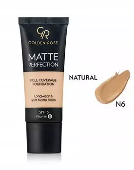 GOLDEN ROSE FOUNDATION MATTE PERFECTION N6