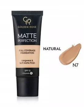 GOLDEN ROSE FOUNDATION MATTE PERFECTION N7