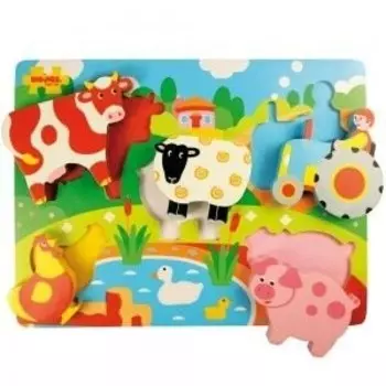 Головоломка Bigjigs, Little Farm