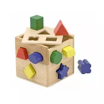 Головоломка Melissa&Doug в форме деревянного куба