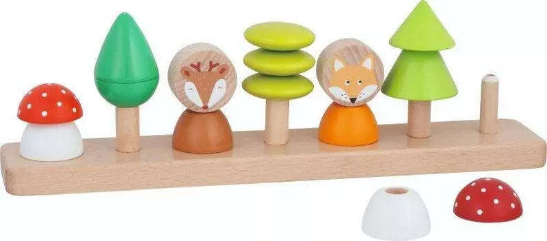 Головоломка на ставках с животными, развивающая игра, Гоки Goki