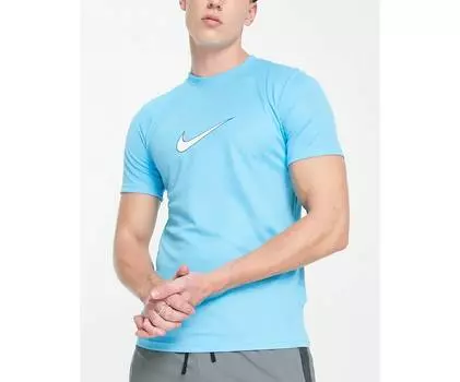 Голубая футболка с логотипом Nike Football Academy Dri-FIT