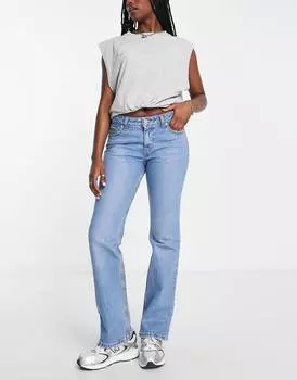Голубые джинсы прямого кроя с низким шагом Levi's
