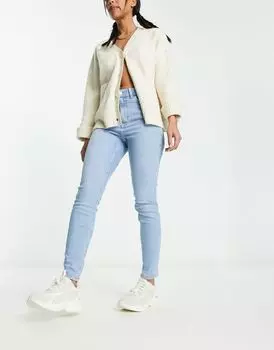 Голубые джинсы скинни ASOS DESIGN Ultimate