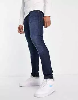 Голубые джинсы скинни Jack & Jones Intelligence Liam