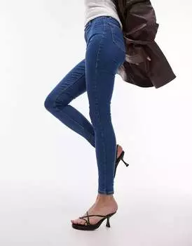 Голубые джинсы Topshop Joni