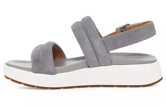 Горки женские серо-фиолетовые/белые Ugg