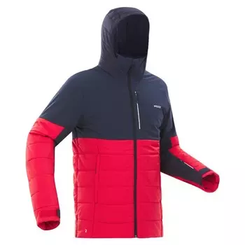 Горнолыжная куртка Decathlon Wedze 100 Warm, темно-серый/красный