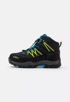 Горные ботинки Rigel Mid Trekking Wp Unisex CMP, цвет antracite/yellow fluo