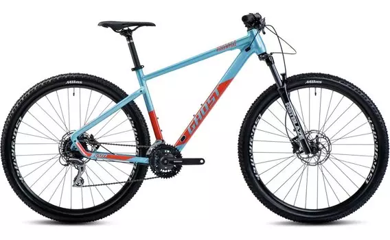 Горный велосипед Ghost Kato Essential 29 AL - 29 дюймов - Diamant - 2025, цвет Blau|pearl baby blue/dark orange - glossy