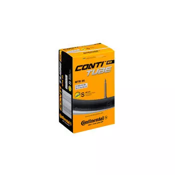 Горный велосипед с трубкой 26 дюймов Regular - Presta CONTINENTAL, черный / черный / серебристый