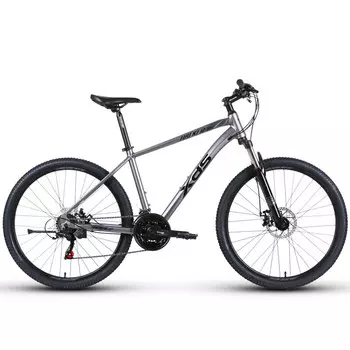 Горный велосипед Xide Sheng 380 Shimano 17 дюймов, 21 скорость, серый / черный