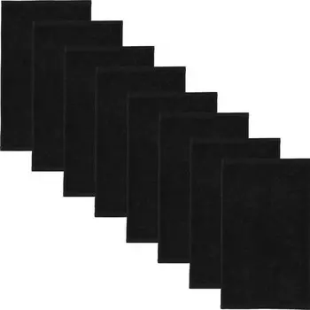 Гостевое полотенце Erwin Mller 8er-Pack 161521, 30x1x50 см, черный
