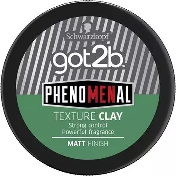 Got2b Schwarzkopf Феноменальная Текстура Глина для Укладки Волос Веган Сильная Фиксация Матовый Финиш Без Липкости 100мл