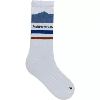 Графические носки Peak Performance, белый