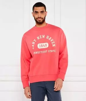 Графический свитер Relaxed fit Gant, розовый