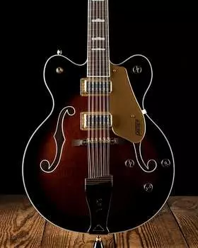 Гитара Gretsch G5422G-12 Electromatic Classic с полым корпусом, тёмный
