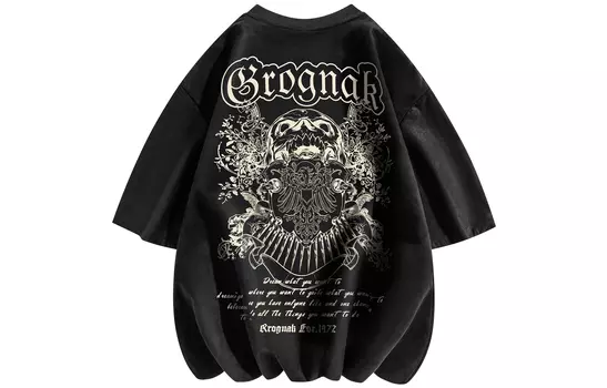 Grognak ГРОГНАК Футболка унисекс, Черный