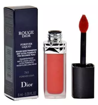 Губная помада, 741 Forever Star, 6 мл Dior, Rouge Forever