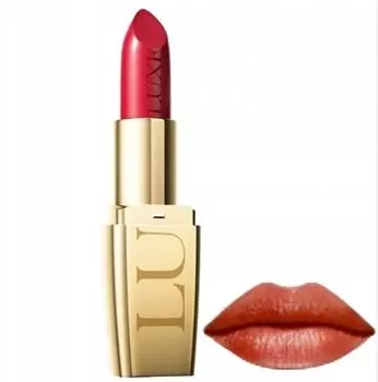 губная помада Avon Luxe Silky Apricot