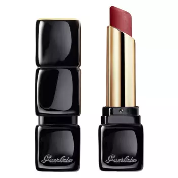 Губная помада Guerlain KissKiss Tender Matte, темно-красный