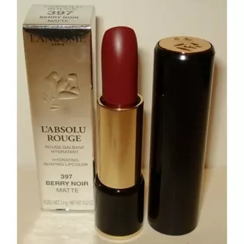 Губная помада Lancome L'Absolu Rouge 397 Berry Noir Matte Full Size NIB Lancme