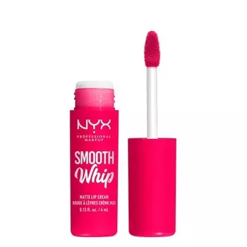Губная помада Nyx Smooth Whipe Mate Pillow Fight Hot Fuschia 10, 4 мл, Nyx Professional Makeup