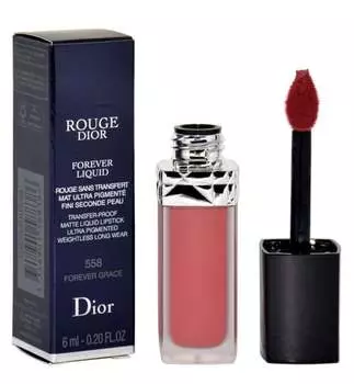 Губная помада, оттенок 558 Forever Grace, 6 мл Dior, Rouge Forever