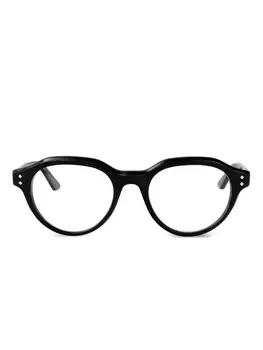 Gucci Eyewear round-frame очки, черный