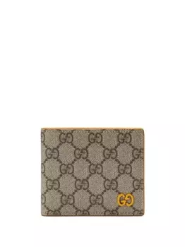 Gucci кошелек с монограммой GG, нейтральный цвет