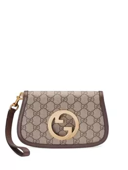 Gucci мини-клатч Blondie, коричневый