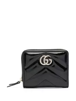 Gucci мини-кошелек GG Marmont, черный