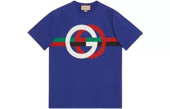 Мужская футболка Gucci, синий