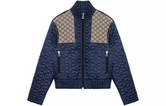 Мужская куртка Gucci, синий/серый