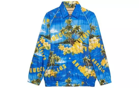 Мужская куртка Gucci, синий