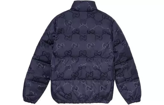 Мужской пуховик Gucci, синий