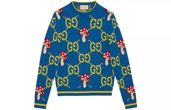 Мужской свитер Gucci, синий