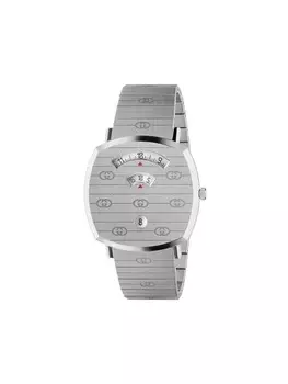 Gucci наручные часы Grip, серебристый