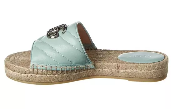 Сандалии GUCCI Slide Slippers Women's Mint Green