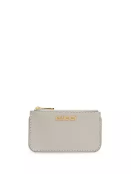 Gucci скрипт Zipped Wallet, серый